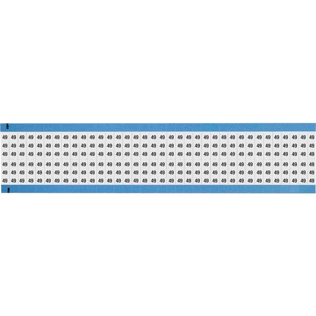 WM-49-SC-PK WIRE MARKER, 0.75 IN H