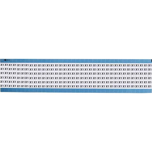 TWM-X1-SC-PK WIRE MARKER, 0.75 IN H