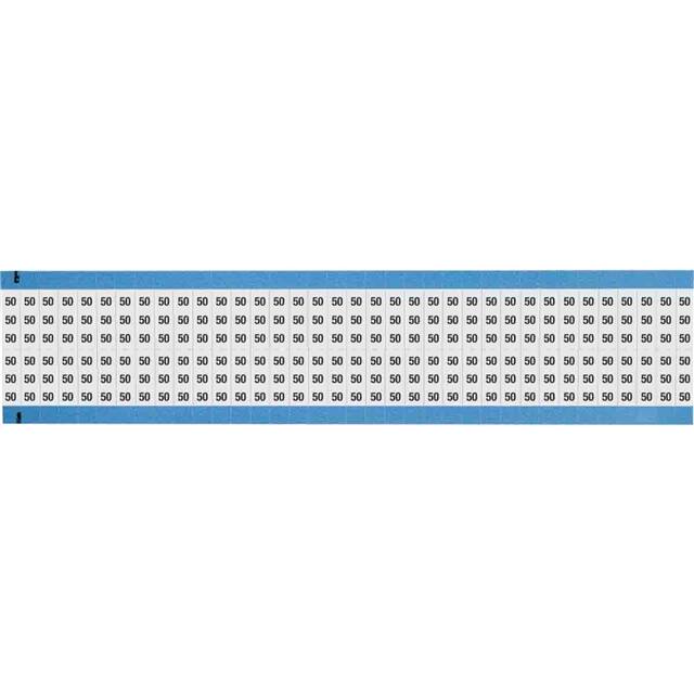 WM-50-SC-PK WIRE MARKER, 0.75 IN H