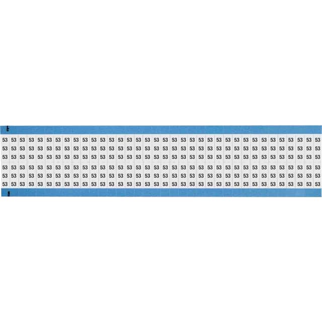 WM-53-SC-PK WIRE MARKER, 0.75 IN H
