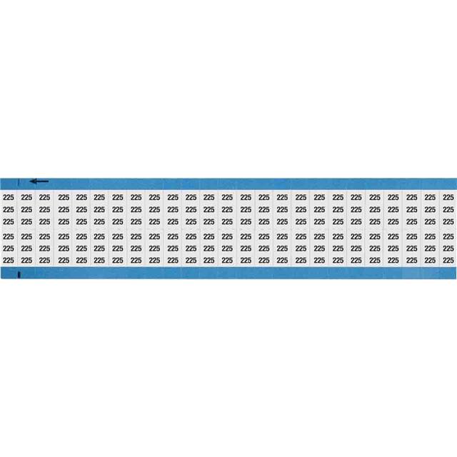 WM-225-SC-PK WIRE MARKER, 0.75 IN H