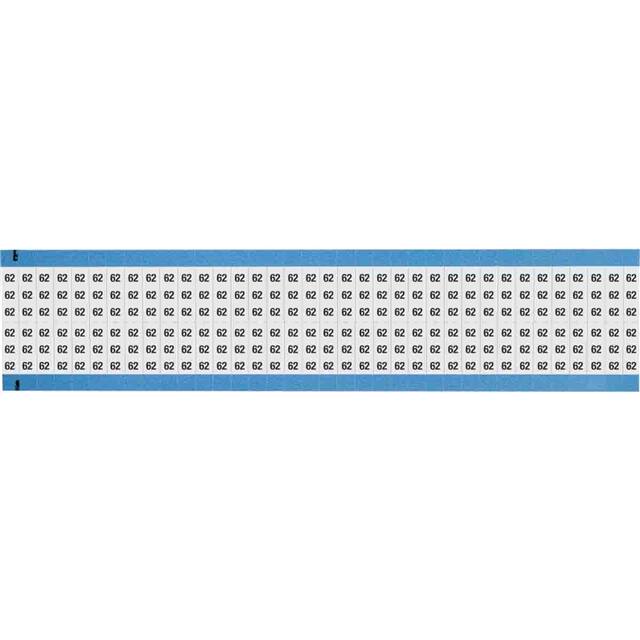 WM-62-SC-PK WIRE MARKER, 0.75 IN H