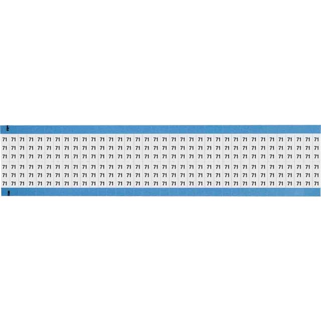 WM-71-SC-PK WIRE MARKER, 0.75 IN H