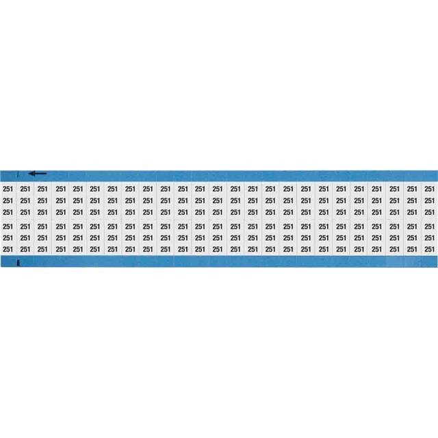 WM-251-SC-PK WIRE MARKER, 0.75 IN H