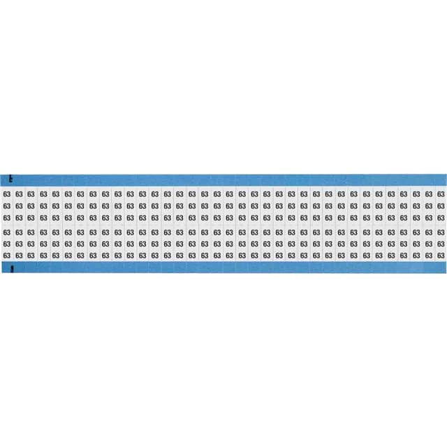 WM-63-SC-PK WIRE MARKER, 0.75 IN H