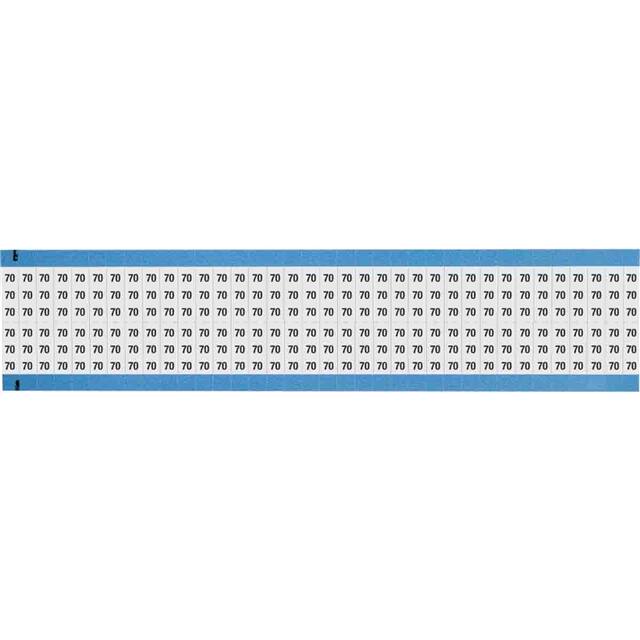 WM-70-SC-PK WIRE MARKER, 0.75 IN H