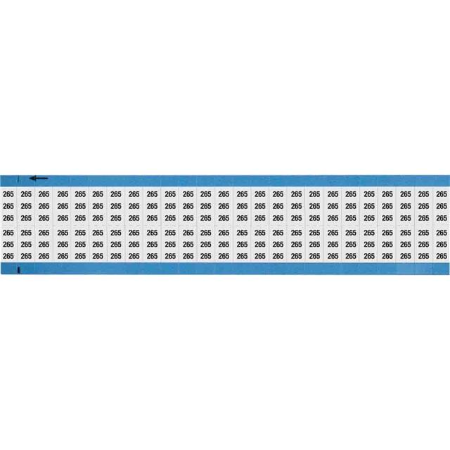WM-265-SC-PK WIRE MARKER, 0.75 IN H