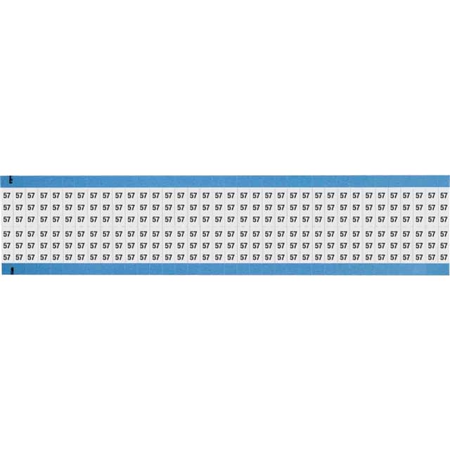 WM-57-SC-PK WIRE MARKER, 0.75 IN H