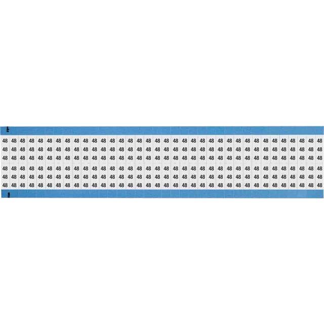 WM-48-SC-PK WIRE MARKER, 0.75 IN H