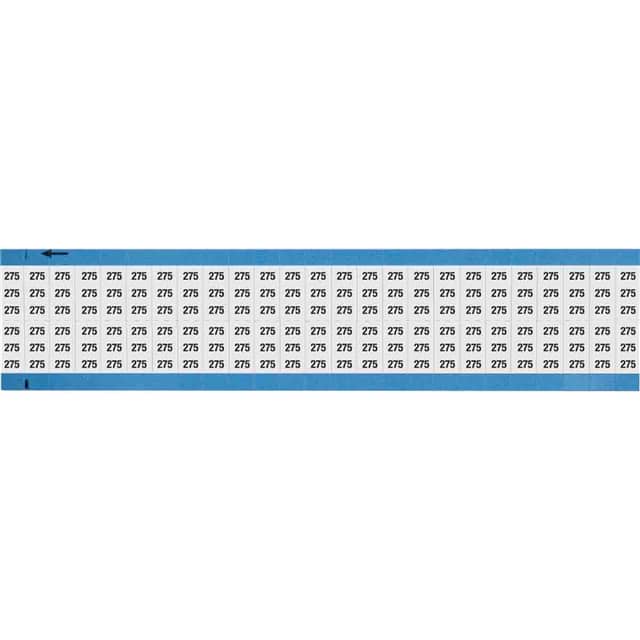 WM-275-SC-PK WIRE MARKER, 0.75 IN H