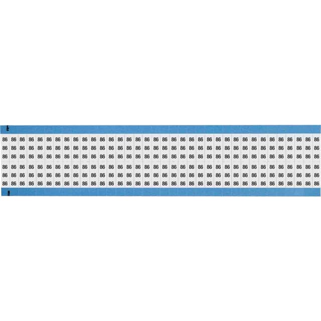 WM-86-SC-PK WIRE MARKER, 0.75 IN H