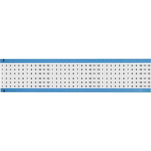 WM-1-12-SC-PK WIRE MARKER, 0.75 IN H