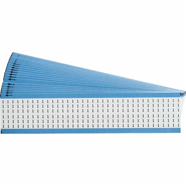 WM-1-SC-PK WIRE MARKER, 0.75 IN H