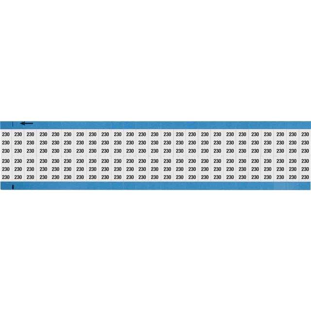WM-230-SC-PK WIRE MARKER, 0.75 IN H
