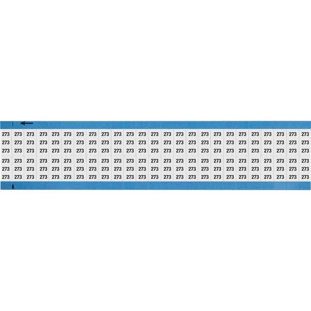 WM-273-SC-PK WIRE MARKER, 0.75 IN H