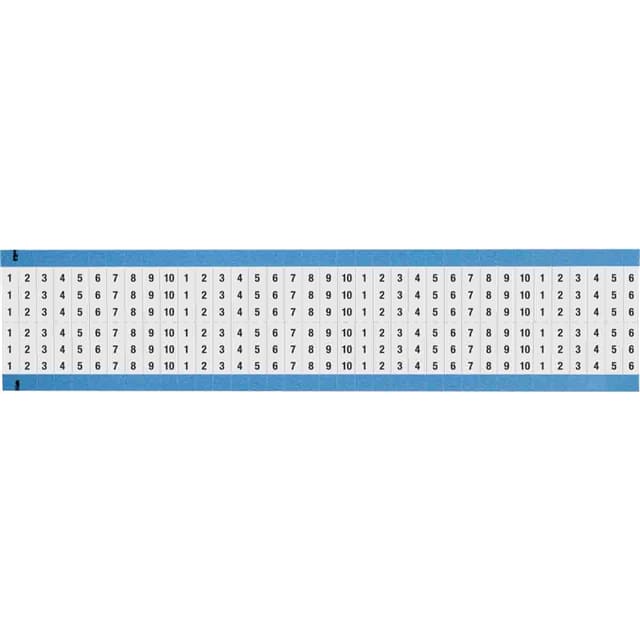 WM-1-10-SC-PK WIRE MARKER, 0.75 IN H