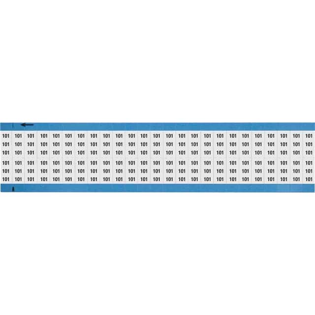 WM-101-SC-PK WIRE MARKER, 0.75 IN H