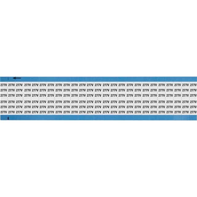 WM-277V-SC-PK WIRE MARKER, 0.75 IN H