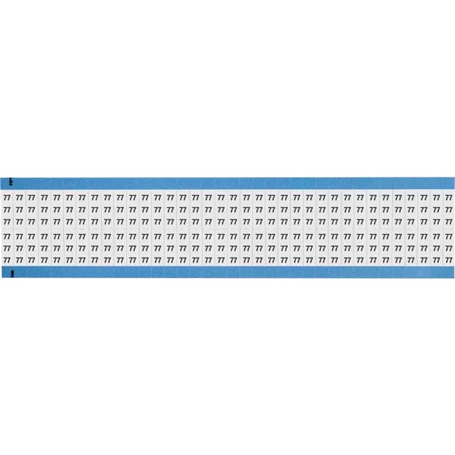 WM-77-SC-PK WIRE MARKER, 0.75 IN H