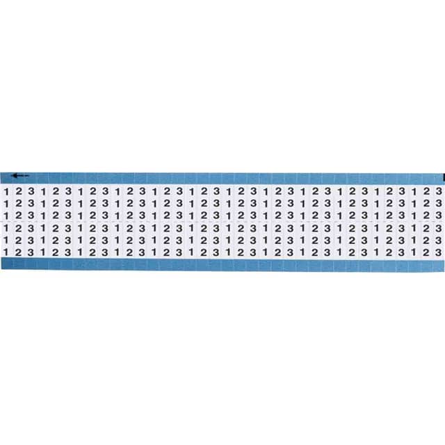 TWM-1-3-SC-PK WIRE MARKER, 0.75 IN H