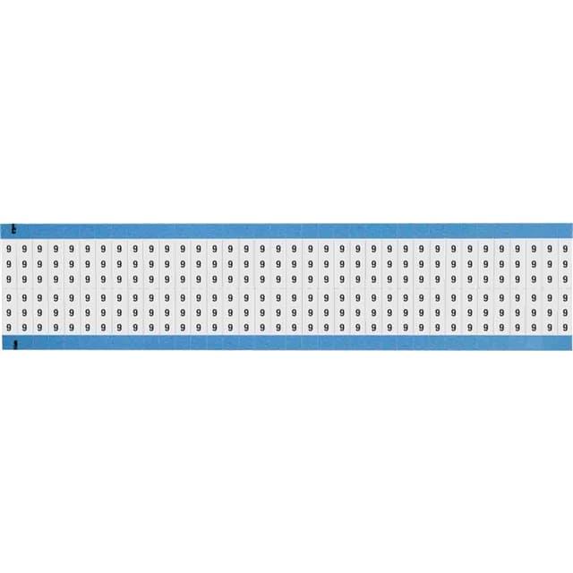 WM-9-SC-PK WIRE MARKER, .75 IN H