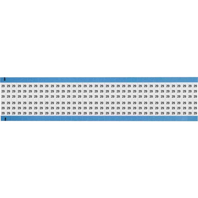 WM-29-SC-PK WIRE MARKER, 0.75 IN H
