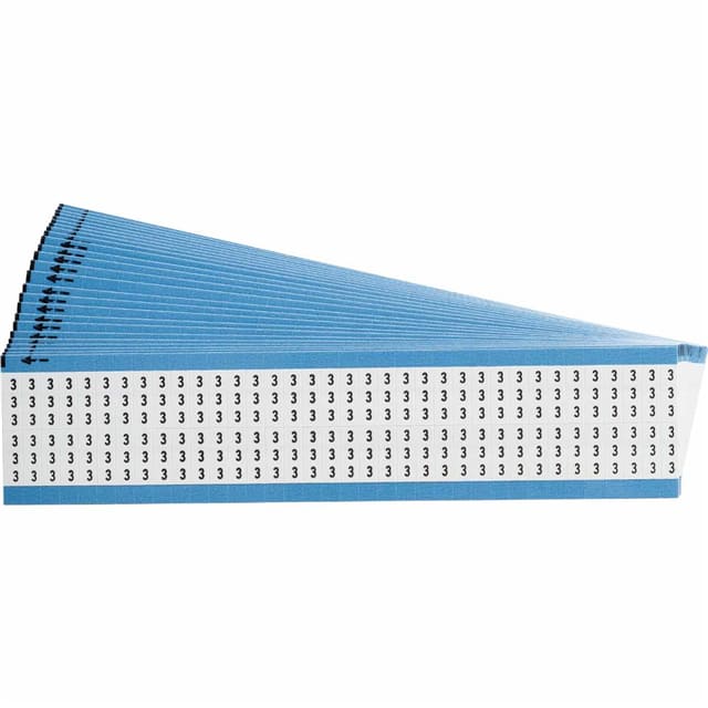 WM-3-SC-PK WIRE MARKER, 0.75 IN H