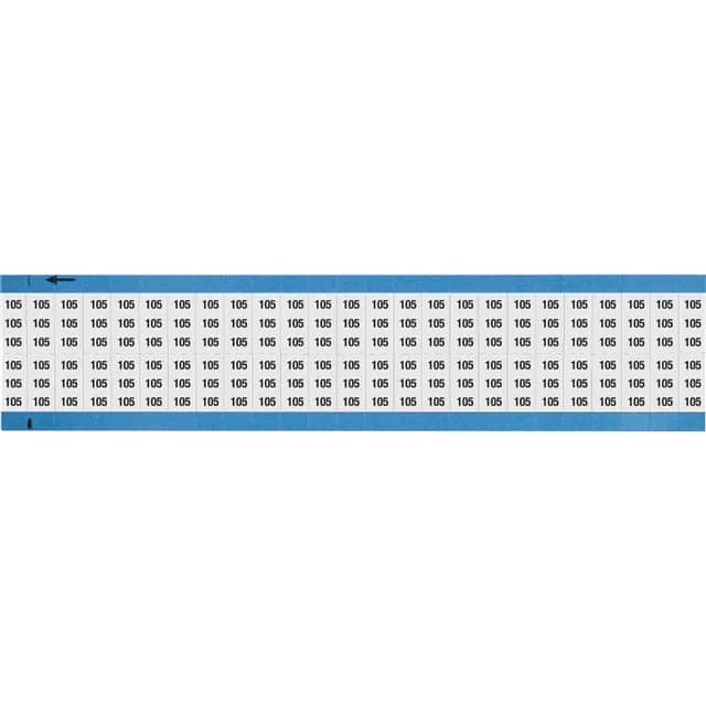 WM-105-SC-PK WIRE MARKER, 0.75 IN H