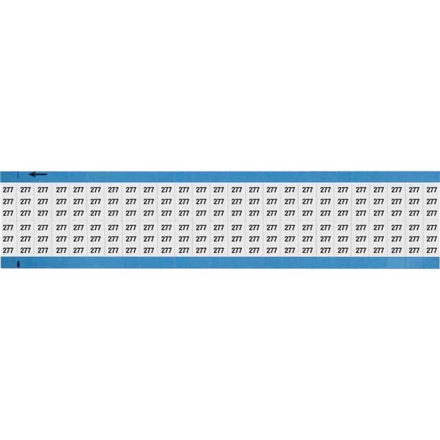 WM-277-SC-PK WIRE MARKER, 0.75 IN H
