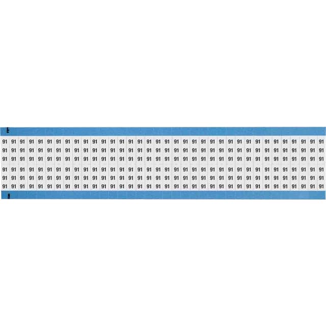 WM-91-SC-PK WIRE MARKER, 0.75 IN H