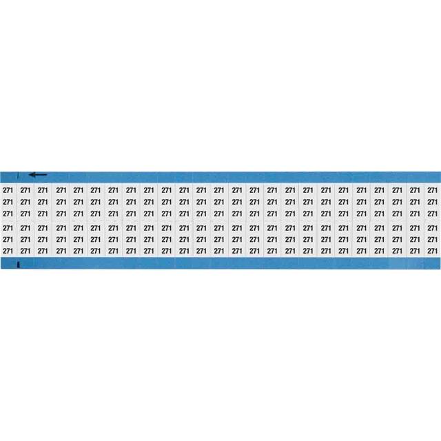 WM-271-SC-PK WIRE MARKER, 0.75 IN H