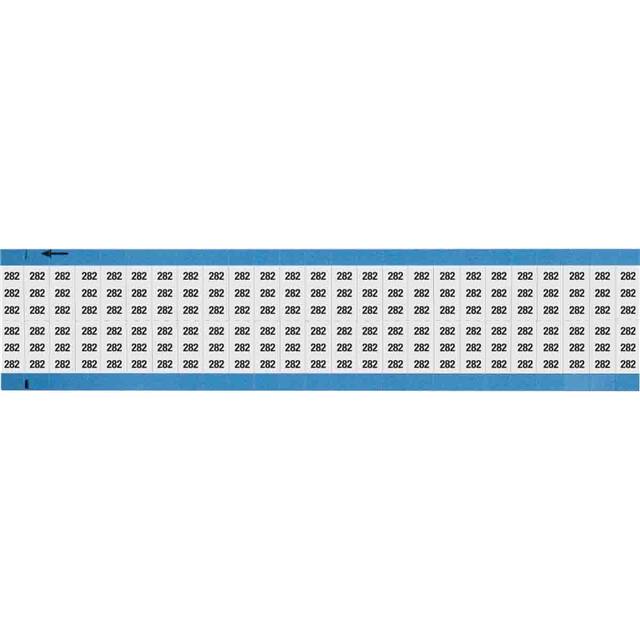 WM-282-SC-PK WIRE MARKER, 0.75 IN H