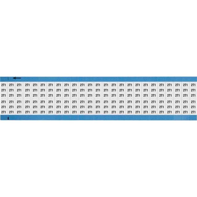 WM-2T1-SC-PK WIRE MARKER, 0.75 IN H