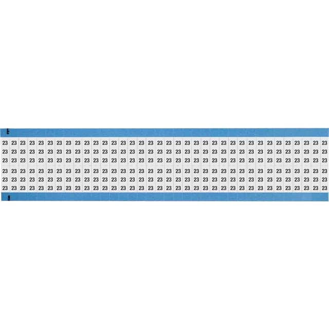WM-23-SC-PK WIRE MARKER, 0.75 IN H