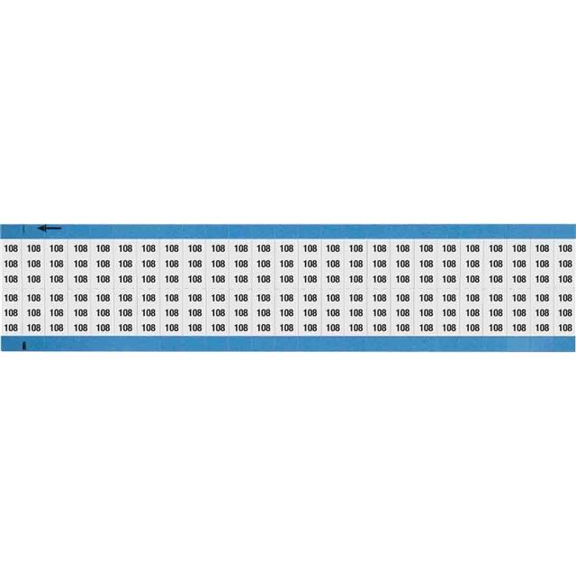 WM-108-SC-PK WIRE MARKER, 0.75 IN H