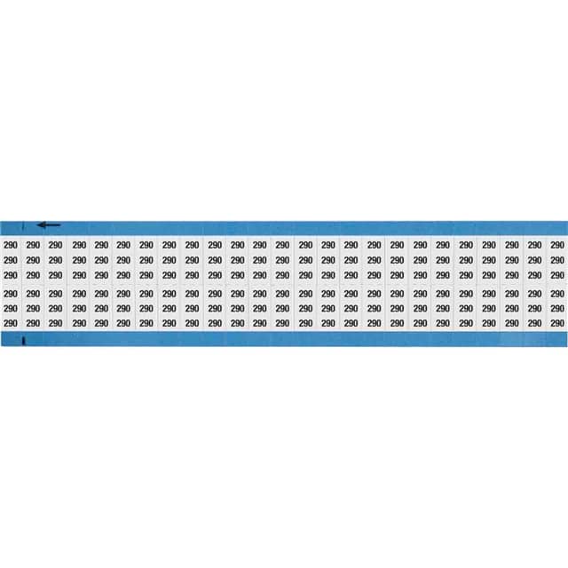 WM-290-SC-PK WIRE MARKER, 0.75 IN H