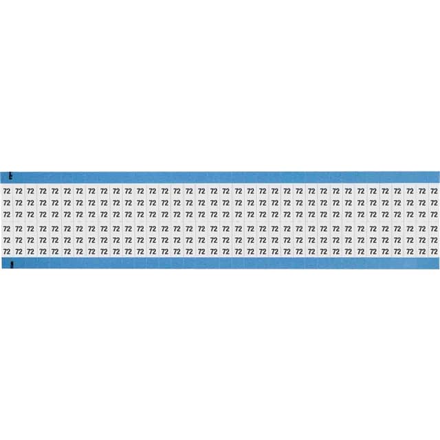 WM-72-SC-PK WIRE MARKER, 0.75 IN H