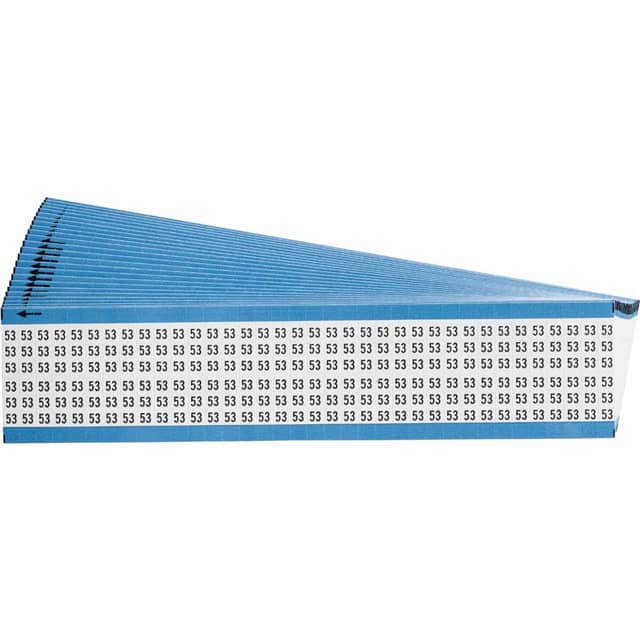 WM-13-SC-PK WIRE MARKER, 0.75 IN H