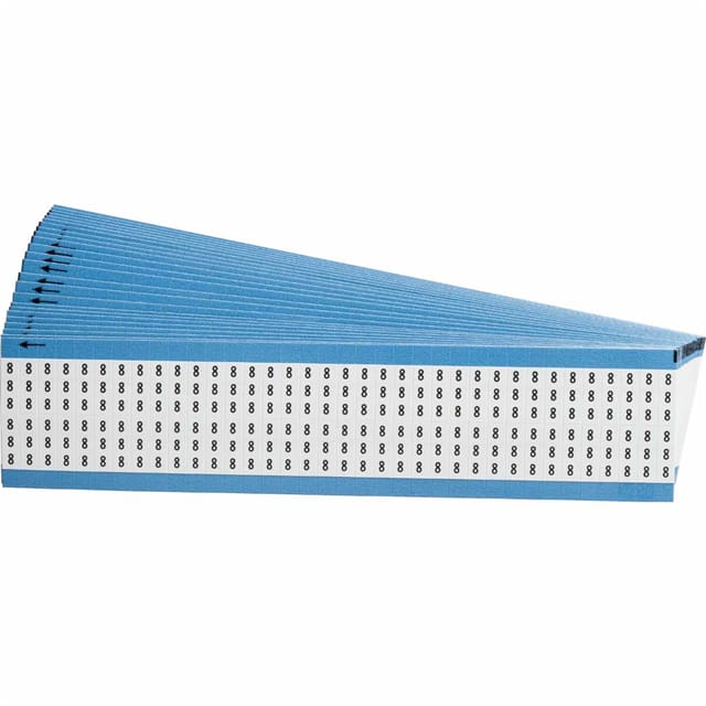 WM-8-SC-PK WIRE MARKER, 0.75 IN H
