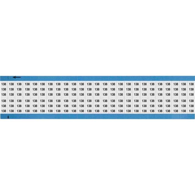 WM-138-SC-PK WIRE MARKER, 0.75 IN H