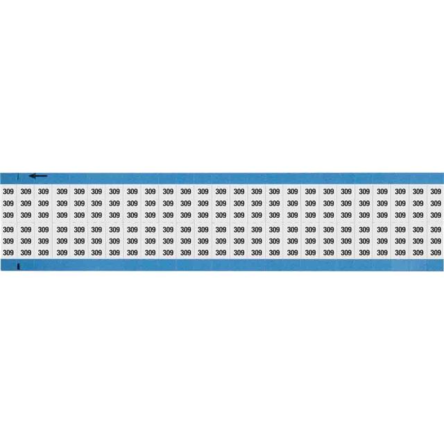 WM-309-SC-PK WIRE MARKER, 0.75 IN H