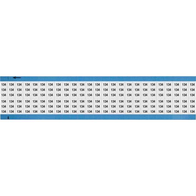 WM-134-SC-PK WIRE MARKER, 0.75 IN H