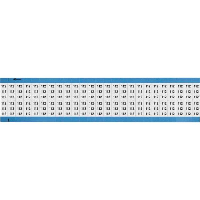 WM-112-SC-PK WIRE MARKER, 0.75 IN H