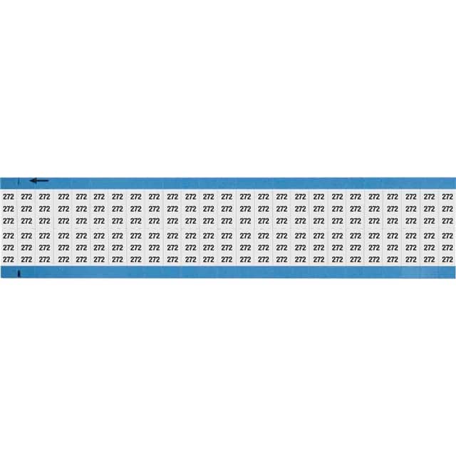 WM-272-SC-PK WIRE MARKER, 0.75 IN H