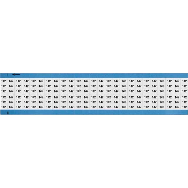 WM-142-SC-PK WIRE MARKER, 0.75 IN H