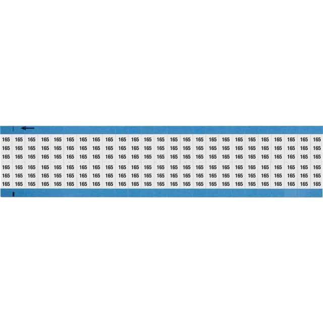 WM-165-SC-PK WIRE MARKER, 0.75 IN H