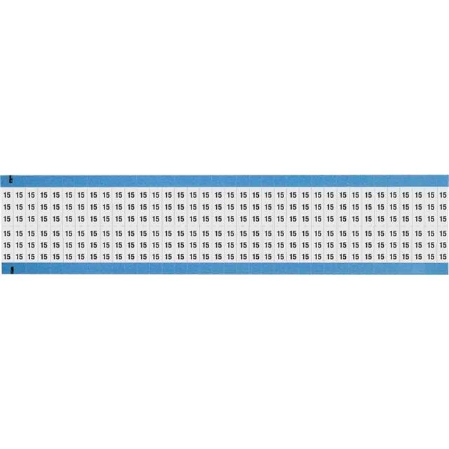 WM-15-SC-PK WIRE MARKER, 0.75 IN H