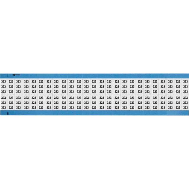 WM-323-SC-PK WIRE MARKER, 0.75 IN H
