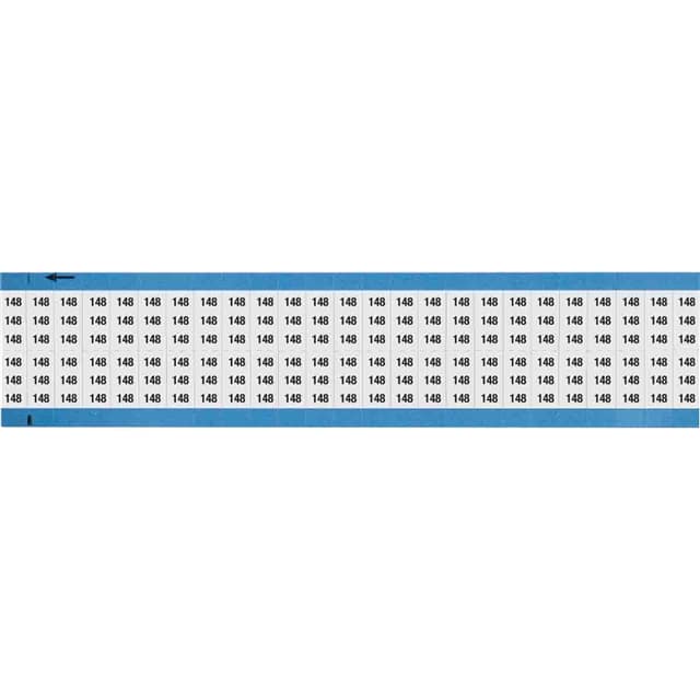 WM-148-SC-PK WIRE MARKER, 0.75 IN H