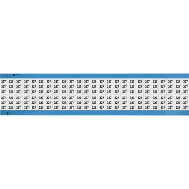 WM-327-SC-PK WIRE MARKER, 0.75 IN H